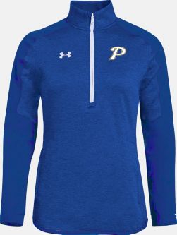 Under Armour Women's Qualifier Hybrid 1/2 Zip, Grey